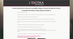 Desktop Screenshot of lexotika.com