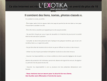 Tablet Screenshot of lexotika.com
